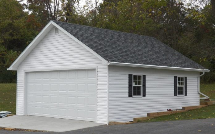 garage en bois